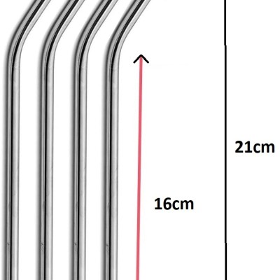 Paslanmaz Çelik Pipet Seti 5 Parça