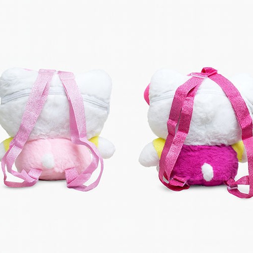 Peluş Hello Kitty Sırt Çantası 