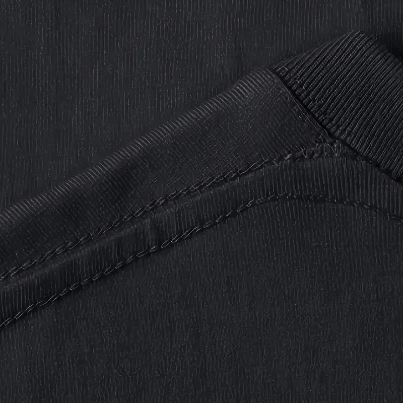 Pembe Panter Baskılı   Oversize Günlük Kısa Kollu Tişört- Siyah -