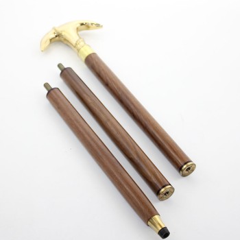 Pirinç Çapalı Baston 