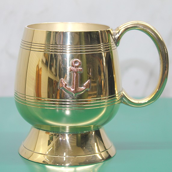 Pirinç Çapalı Kupa Bardak 