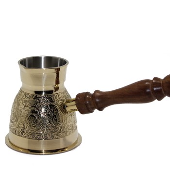 Pirinç Cezve 4'' inç Model 5