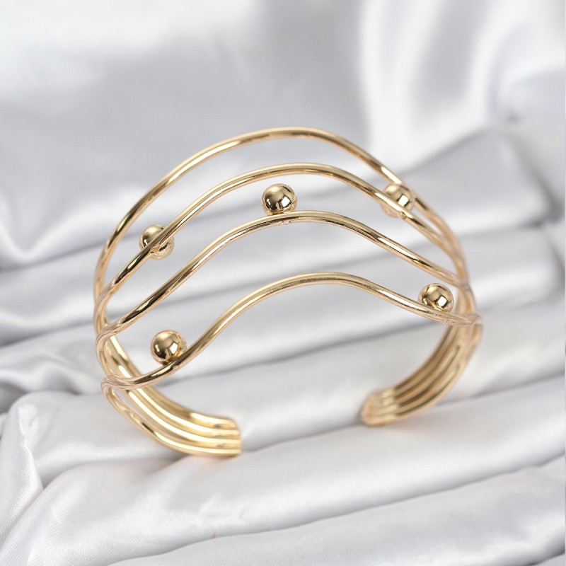 Pirinç Gold Renk Kadın Bileklik