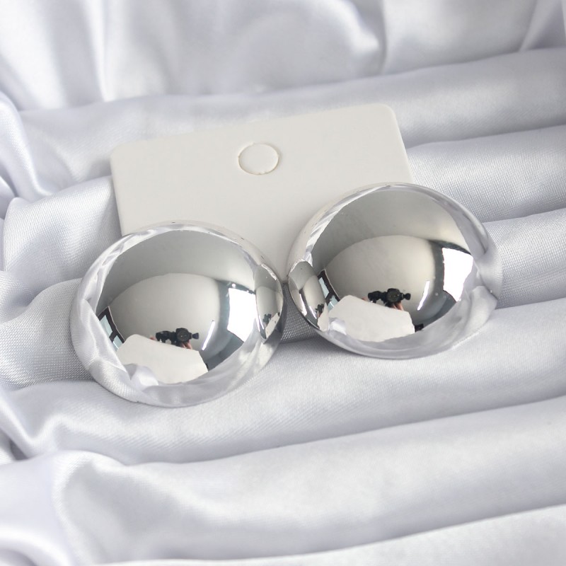 Pirinç Gümüş Renk Kadın Küpe