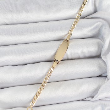 Pirinç Oval Model Gold Renk Xuping Bebek Künyesi