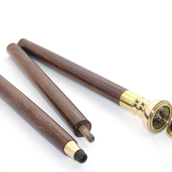 Pirinç Pusulalı Baston 