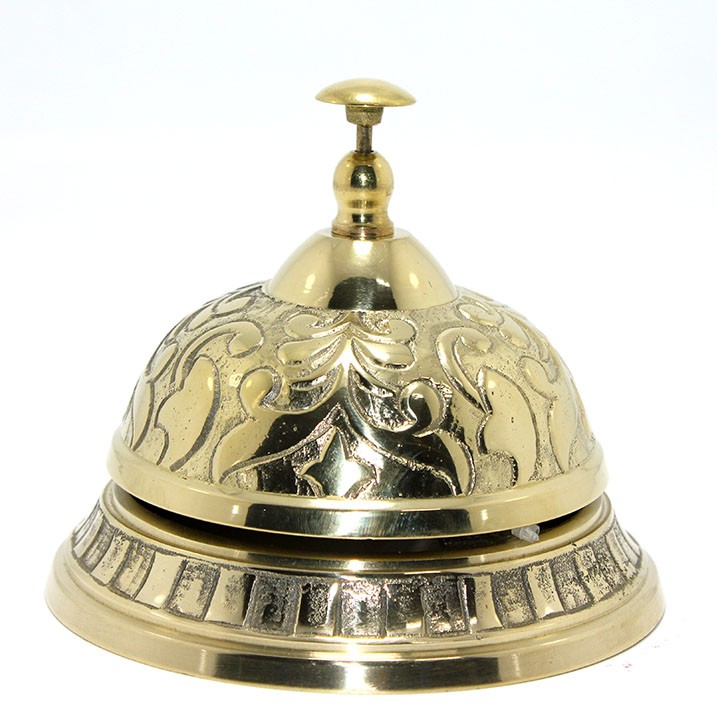 Pirinç Resepsiyon Çanı Model 1 