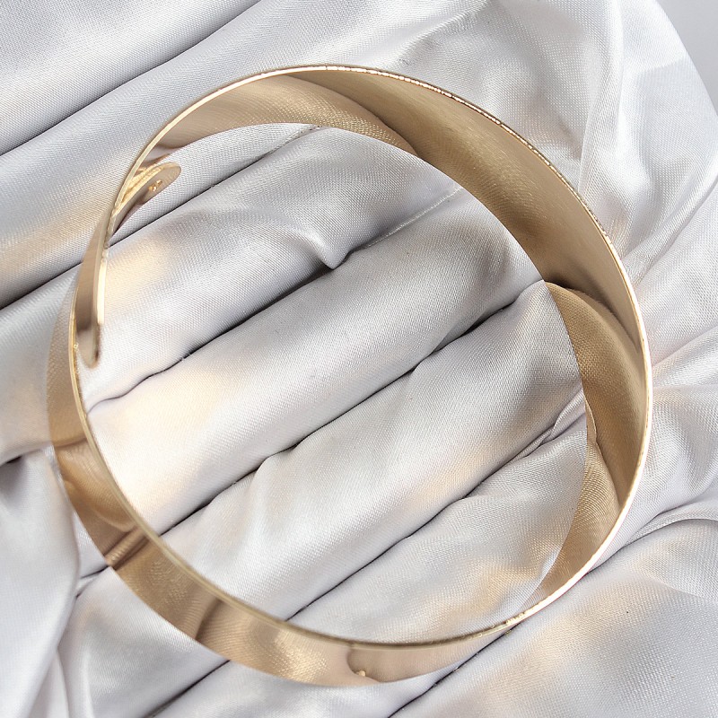 Pirinç Sarmal Model Gold Renk Pazu Bileklik