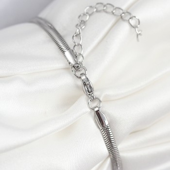 Pirinç Zirkon Taşlı Yıldız Model Gümüş Renk Kadın Bileklik