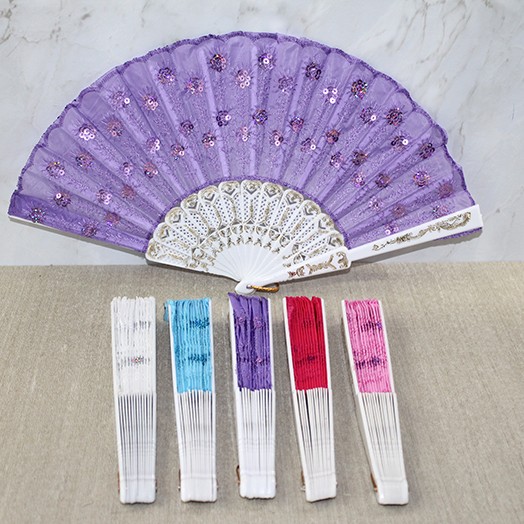 Plastik Pullu Yelpaze 