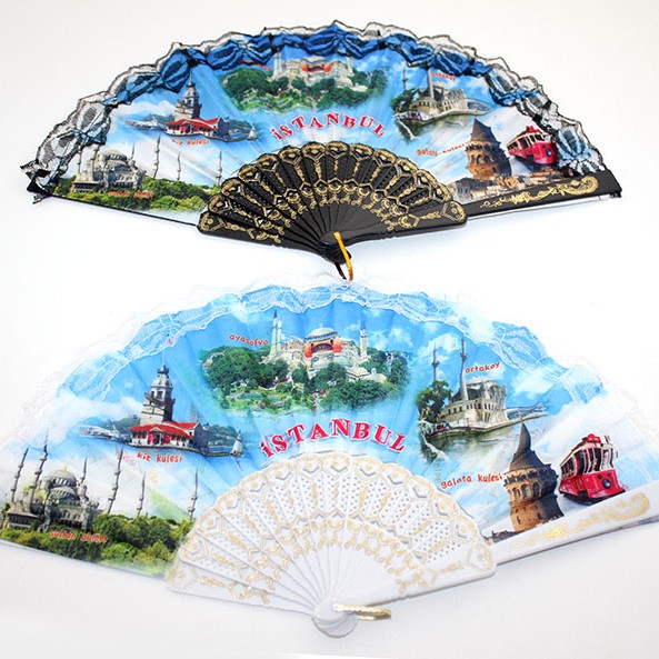 Plastik Yöresel Yelpaze 