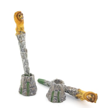 Polyester Aslan Figürlü Tükenmez Kalem 