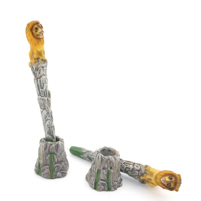 Polyester Aslan Figürlü Tükenmez Kalem 