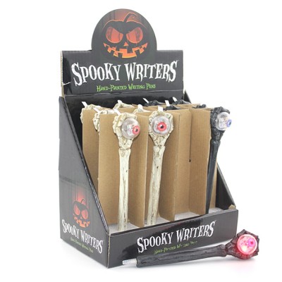 Polyester El Tasarımı Işıklı Tükenmez Kalem 