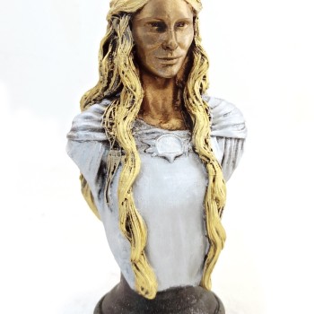 Polyester Galadriel Büst Küçük Boy
