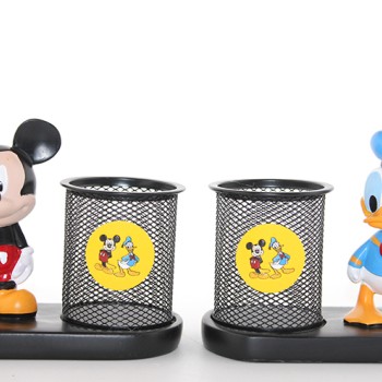 Polyester Mickey Mouse Ve Duffy Duck Kalemlik 