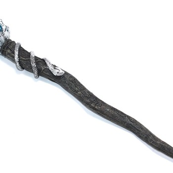 Polyester Sihirli Asa Model 3 Mavi Detaylı