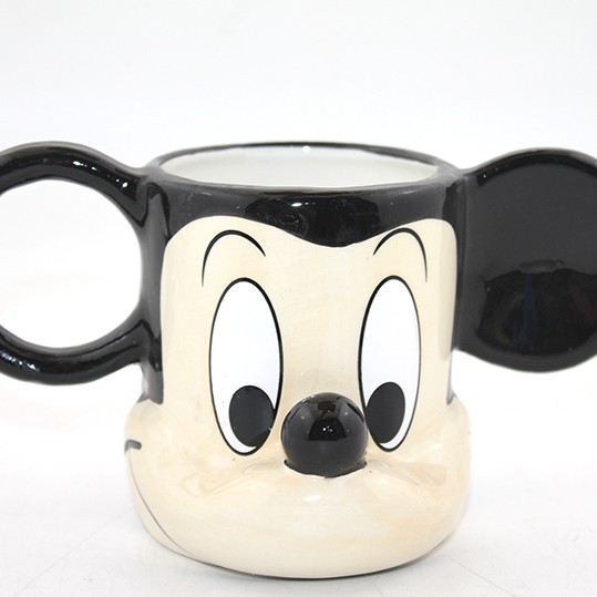 Porselen Mickey Mouse Kupa Bardak 
