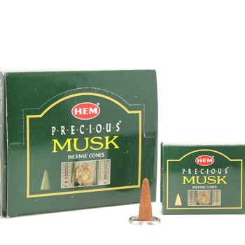 Precious Musk Aromalı Konik Tütsü