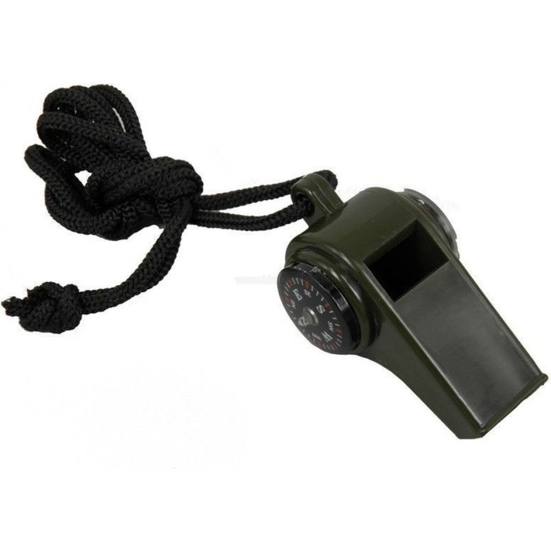 Pusulalı Çok Fonksiyonlu Acil Durum Düdüğü