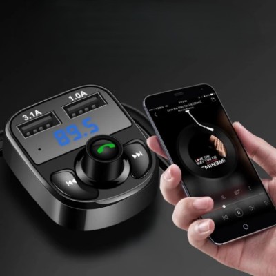 QC 3.1A USB & PD /TF FM Transmitter