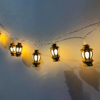 Ramazan Temalı Kubbe Dekoratif LED Işık 2 Metre 