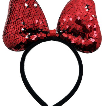 Renk Değiştiren Pullu Payetli Fiyonk Parti Tacı