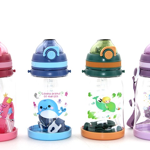 Renkli Pipetli Suluk 550 Ml 