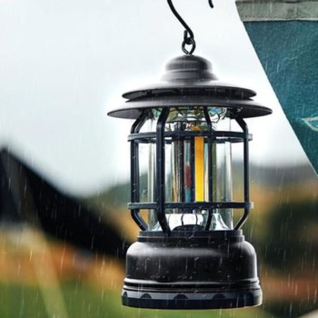 Retro LED Kamp Lambası 