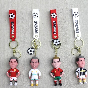 Ronaldo Silikon Anahtarlık 