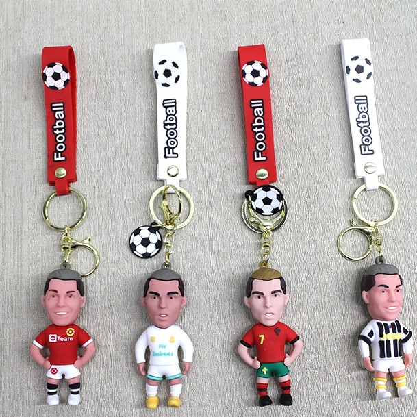 Ronaldo Silikon Anahtarlık 