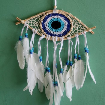 Rüya Kapanı Dream Catcher Göz Tasarımı Model 1 