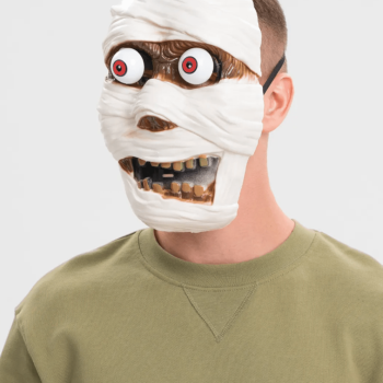 Sallanan Yaylı Oynar Gözlü Mumya Maskesi 