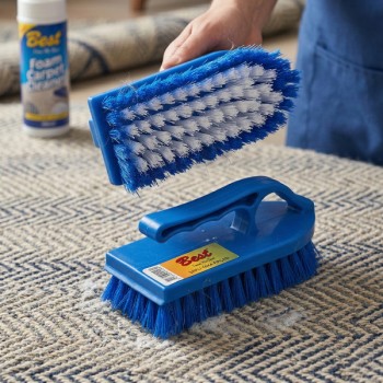 Saplı Ergonomik Halı ve Yüzey Fırçası 