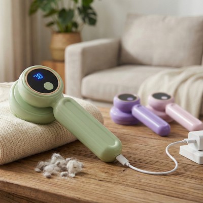 Şarj Göstergeli Tiftik Temizleme Aleti 