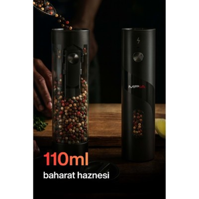 Şarjlı Baharat Öğütücü 100 ml 