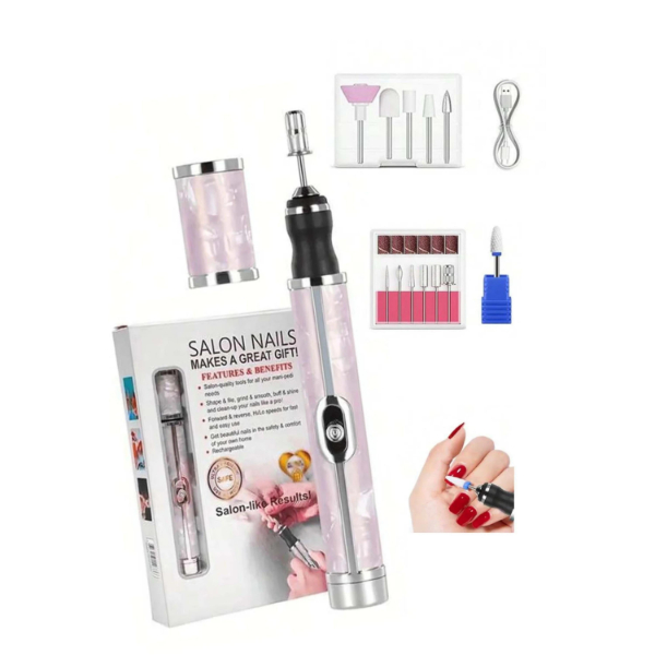 Şarjlı Manikür Pedikür Tırnak Bakım Seti 