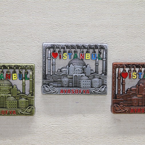 Sarkaçlı İstanbul Temalı Magnet - Model 4