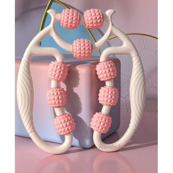 Selülit Masaj Aleti 9 Tekerlekli Lenf Drenaj Rulosu