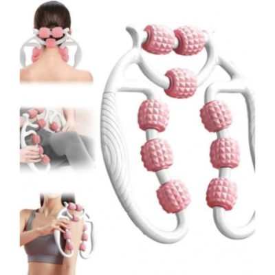 Selülit Masaj Aleti 9 Tekerlekli Lenf Drenaj Rulosu