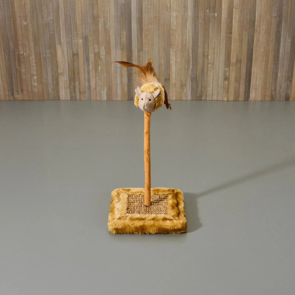 Sesli Oyuncaklı Kedi Tırmalama Tahtası 