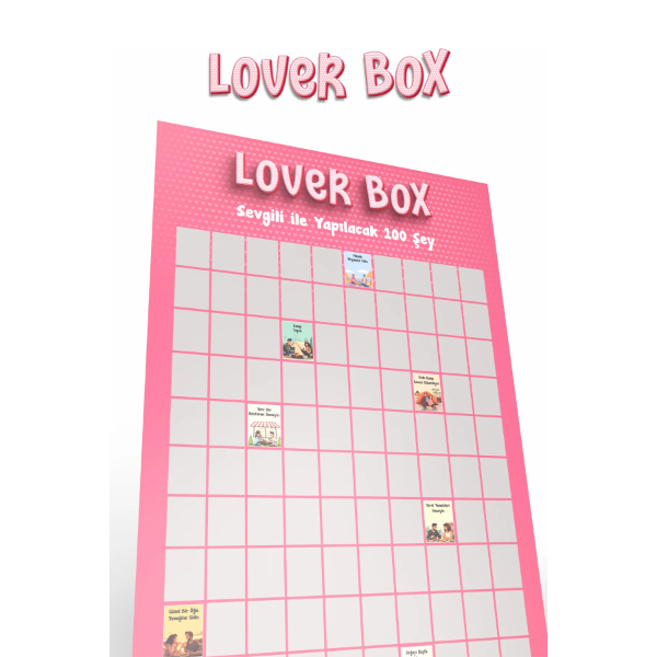 Sevgili ile Yapılacak 100 Şey - Kazı Kazan Posteri