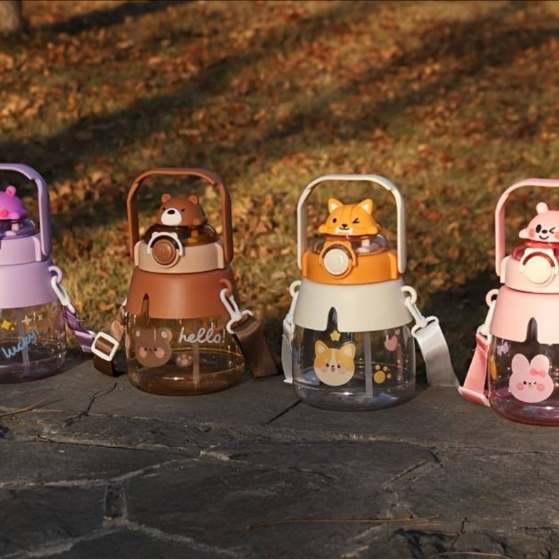 Sevimli Hayvanlar Su Matarası