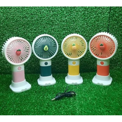 Sevimli Tasarımlı Telefon Tutuculu El Fanı 