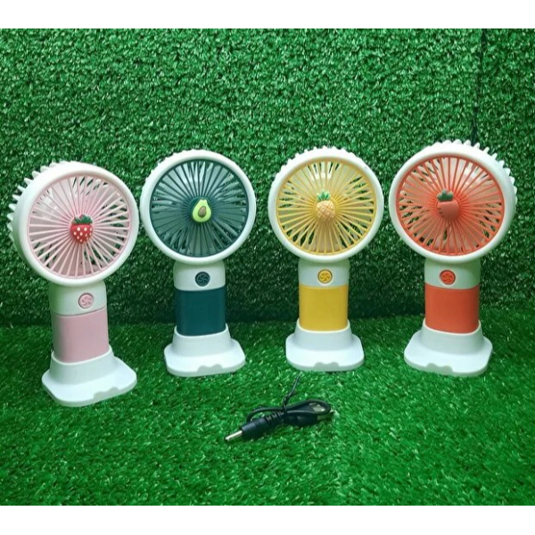 Sevimli Tasarımlı Telefon Tutuculu El Fanı 