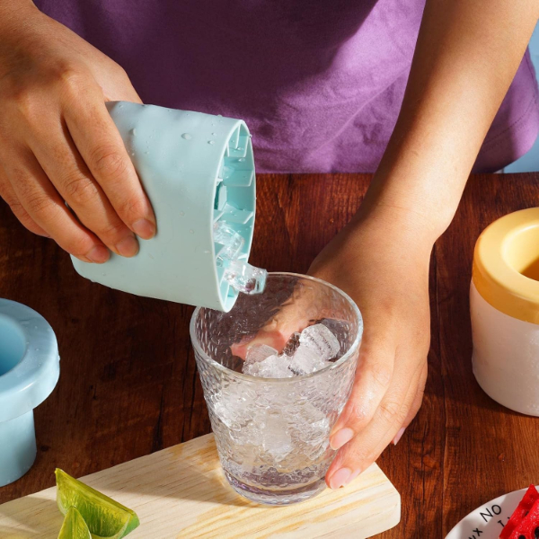 Silikon Küp Buz Kalıbı 