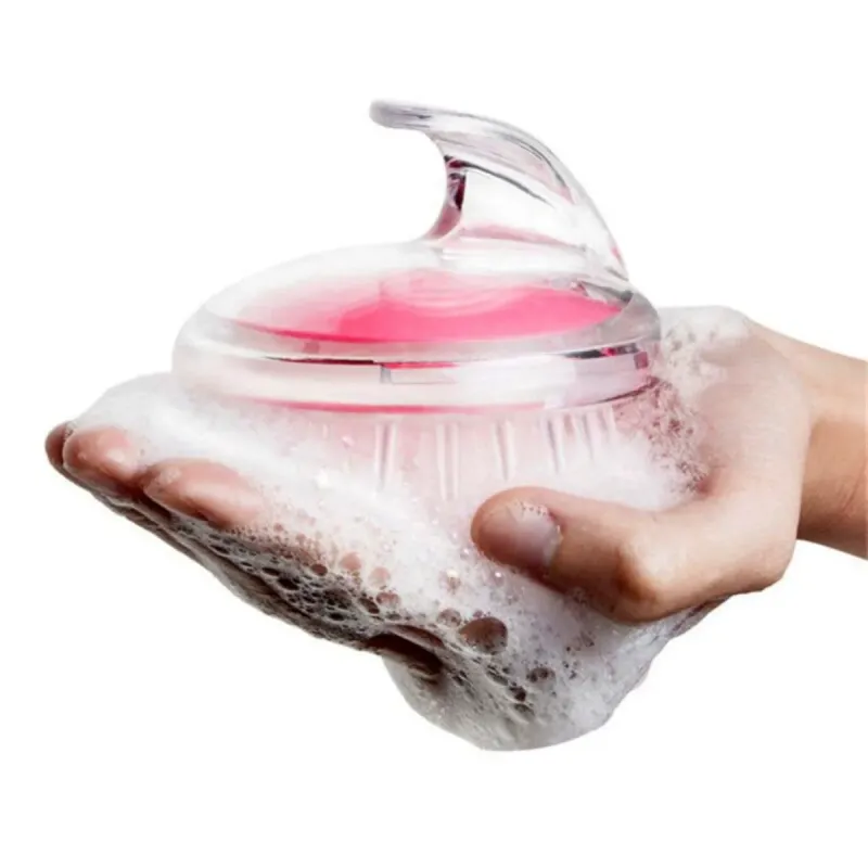 Silikon Yumuşak Duş Saç Fırçası