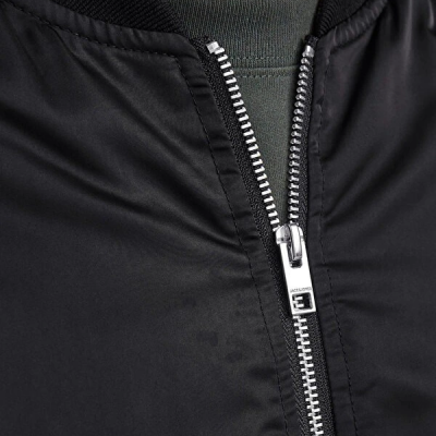 Siyah Bomber Mont  Siyah -