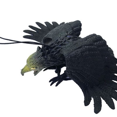 Siyah Plastik Kartal Yarasa Anahtarlık Şaka