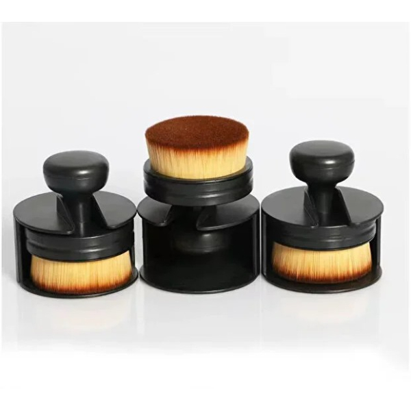 Siyah Plastik Lastik Parlatma Fırçası 